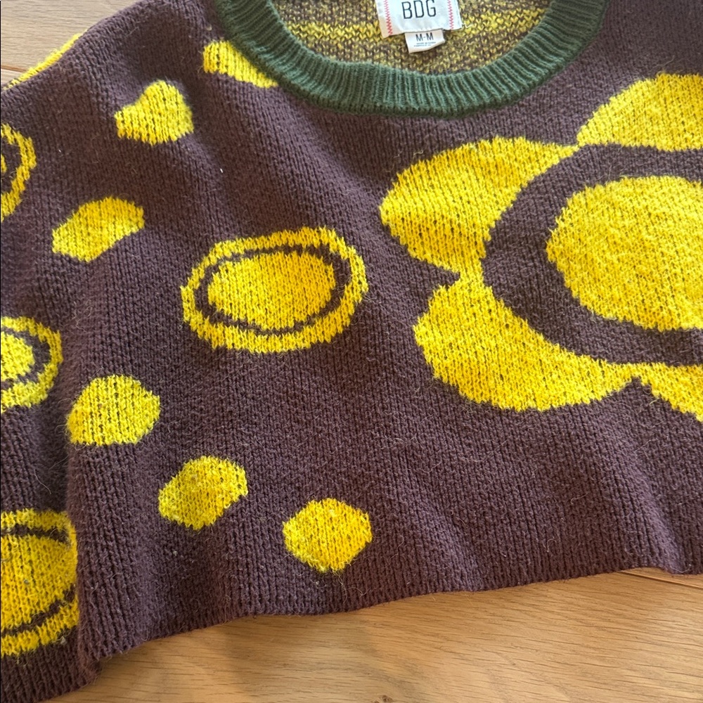 Bdg Patterned Sweater- Women’s Medium - image 3